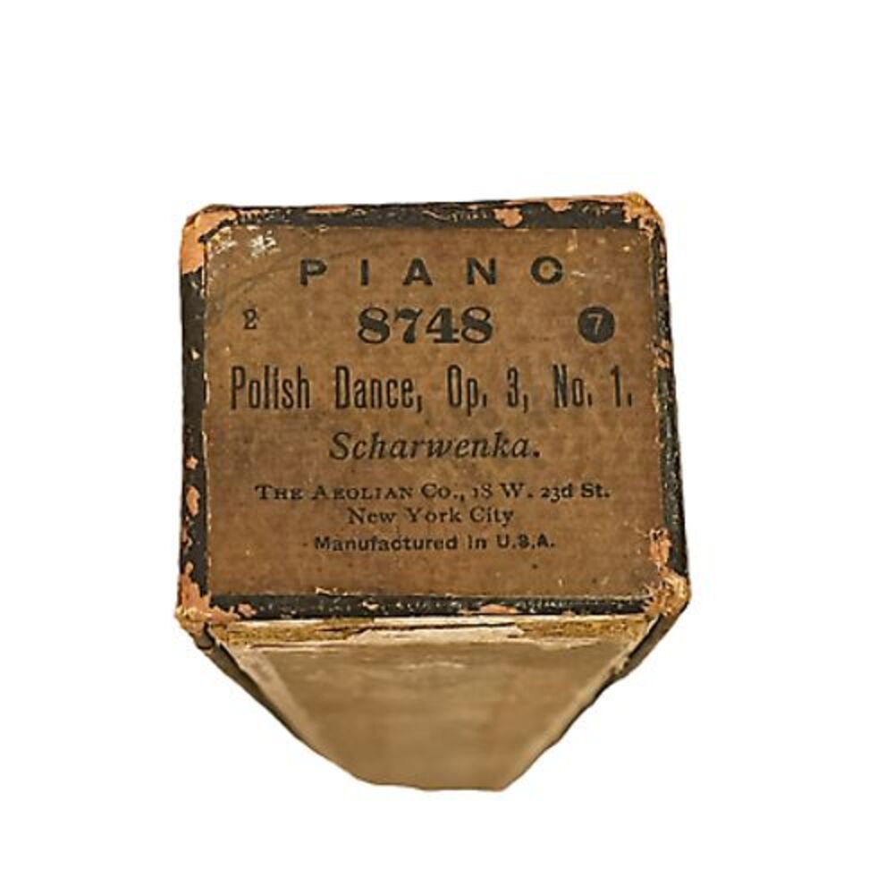 Aeolian Piano Roll‎ #8748, Polish Dance Op 3. No 1. Scharwenka